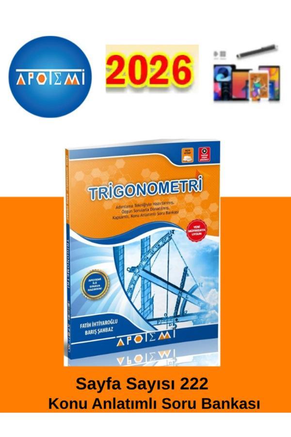 25-26 Apotemi Trigonometri Konu Özetli Soru Bankası+Android Kalem - Apotemi Yayınları - Image 1