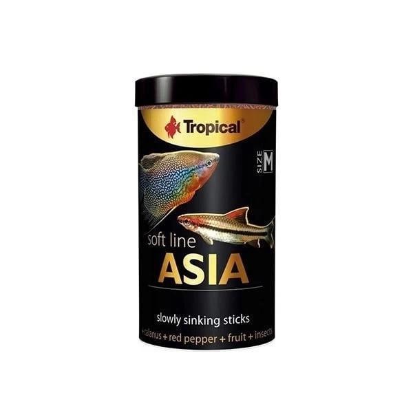 Tropical Soft Line Asia Omnivor ve Etçil Balık Yemi 100 Ml 40 Gr - Image 1