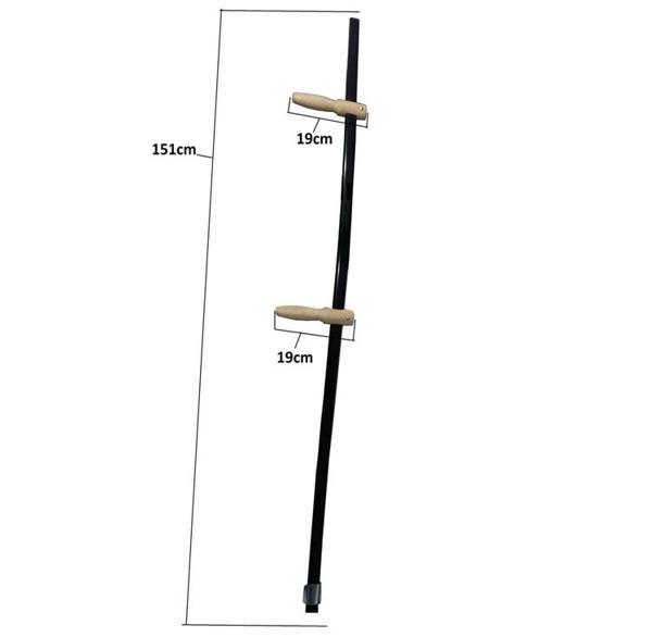 Tırpan Sapı Takımı - Metal Sap, Elcik, Bilezik ve Alyan - Image 1