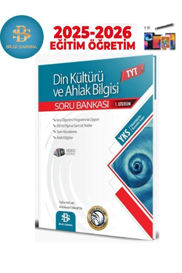 Bilgi Sarmal 2025-2026 Tyt Din Kültürü Ve Ahlak Bilgisi Video Çözümlü Soru Bankası+ Kalem - Bilgi Sarmal Yayınları - Image 1