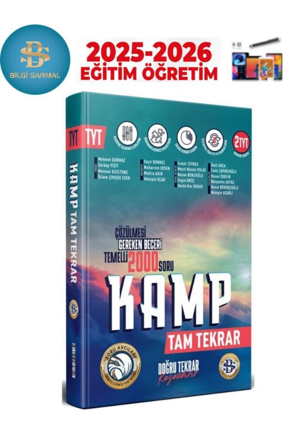 Bilgi Sarmal 2025-2026 Tyt Kamp Tam Tekrar+Android Kalem - Bilgi Sarmal Yayınları - Image 1