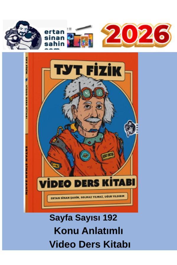 Ertan Sinan Şahin Yayınları 2025-2026 Müfredat Tyt Fizik Video Ders Kitabı+Tablet Kalemi - Image 1