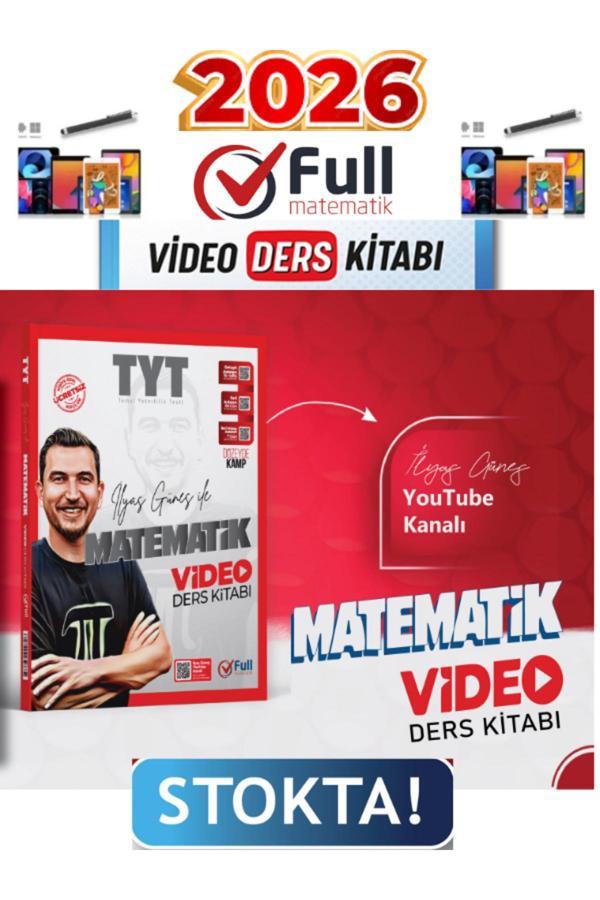 Full Matematik Yayınaları 2026 Tyt Matematik Video Ders Kitabı+Android Kalem - Full Matematik Yayınları - Image 1