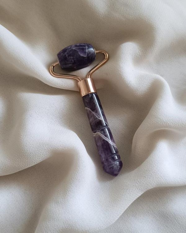 Roller Ametis Doğal Taş Yüz  Masaj Aleti Taşı Roller Jade Roller - Image 1