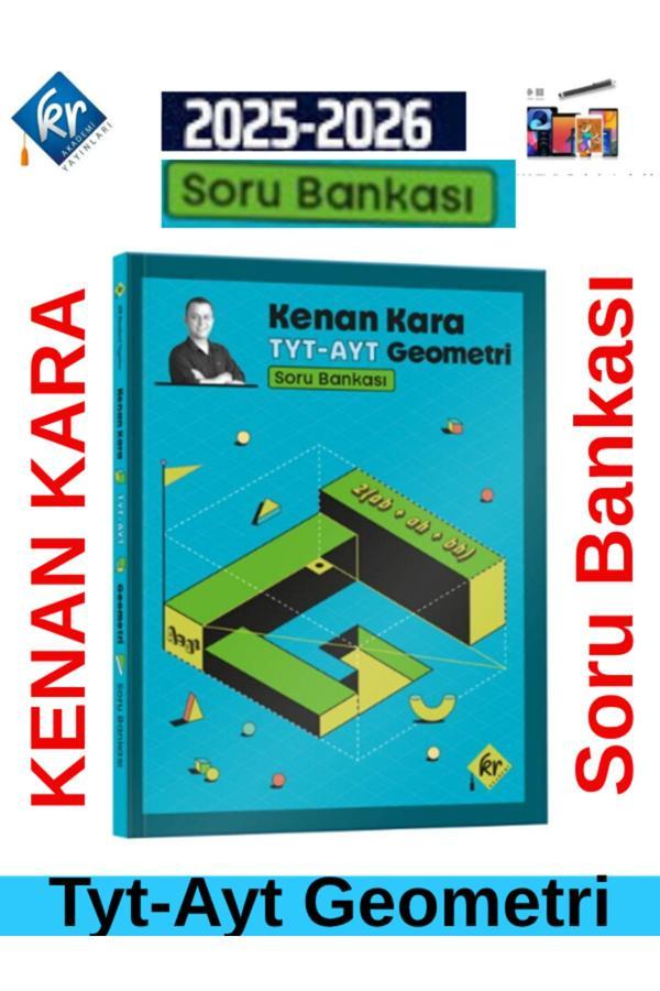 Kenan Kara 2026 Tyt-Ayt Geometri Soru Bankası(Yeni Ürün)Kr Akademi+ Kalem - KR Akademi - Image 1