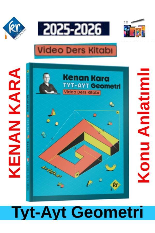 Kenan Kara 2026 Tyt-Ayt Geometri Video Ders Kitabı(Yeni Ürün)Kr Akademi+ Kalem - KR Akademi - Image 1
