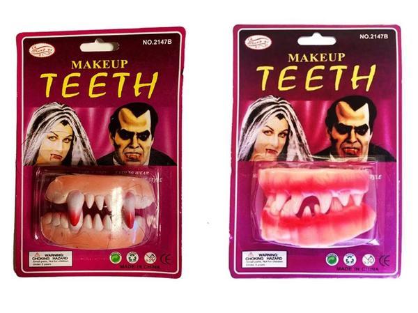 Takma Vampir Dişi 2 Adet vampir ve seyrek model - Image 1
