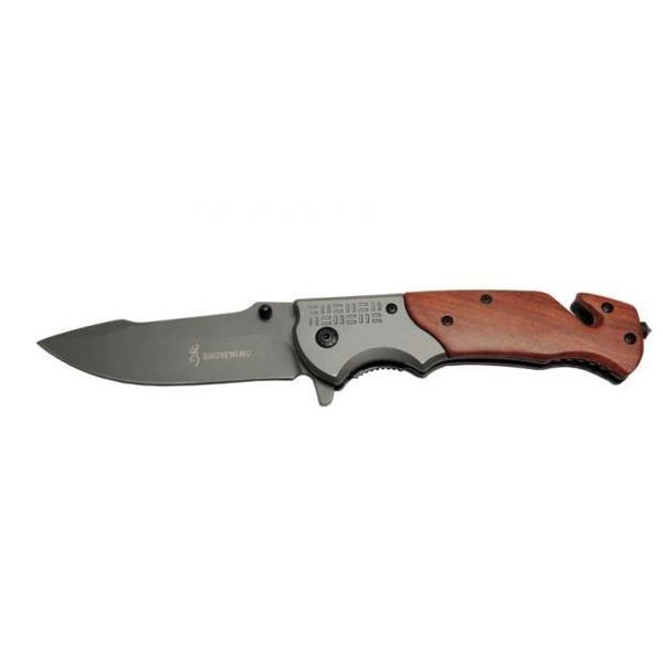 Browning DA308 Kurtarma Çakısı Gül 23 cm Manuel - Image 1