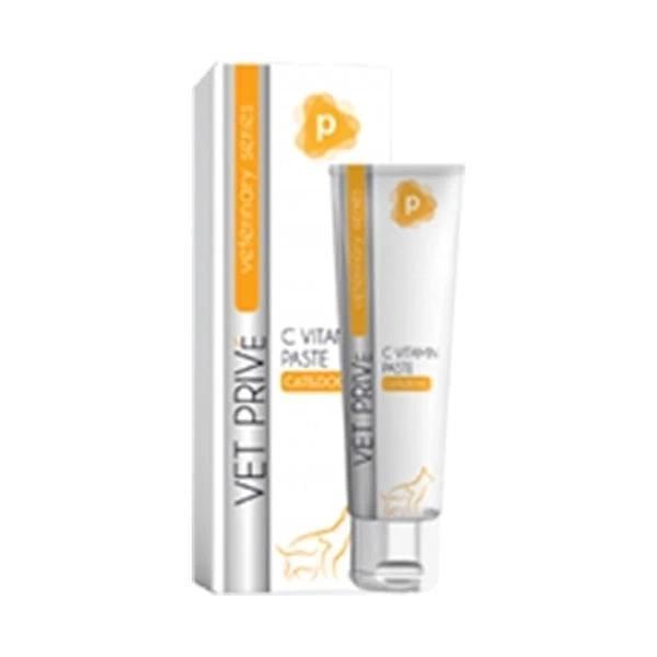 Vet Prive Veterinary C Vitamini Destekleyici Kedi Malt Macunu 100 Gr - Image 1