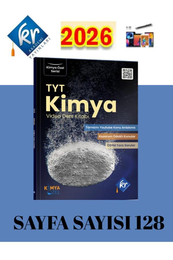 Kr Akademi 2025-2026 Müfredat Kimya Özel Tyt Kimya Video Ders Kitabı - KR Akademi - Image 1