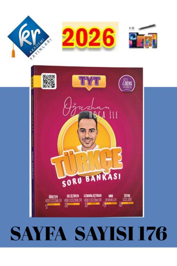 Kr Akademi 2025-2026 Müfredat Oğuzhan Hoca Tyt Türkçe Soru Bankası - KR Akademi - Image 1