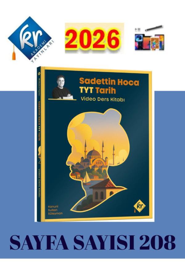 Kr Akademi 2025-2026 Müfredat Sadettin Hoca Tyt Tarih Video Ders Kitabı - KR Akademi - Image 1