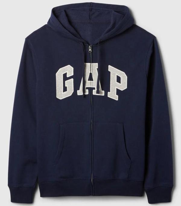 Gap V-Heritage Gap Logo Fz 851516 Erkek Kapüşonlu Fermuarlı Sweatshirt - Image 1