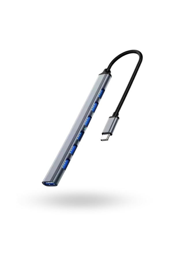 Büro Ev Ofis Cihazları için UsbC-7PORT Metal Connectör - Image 1