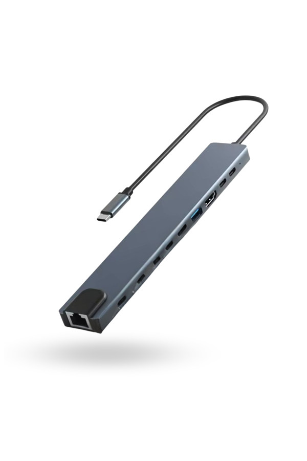 Büro Ev Ofis Cihazları için UsbC-10HUB Pd Çevirici - Image 1