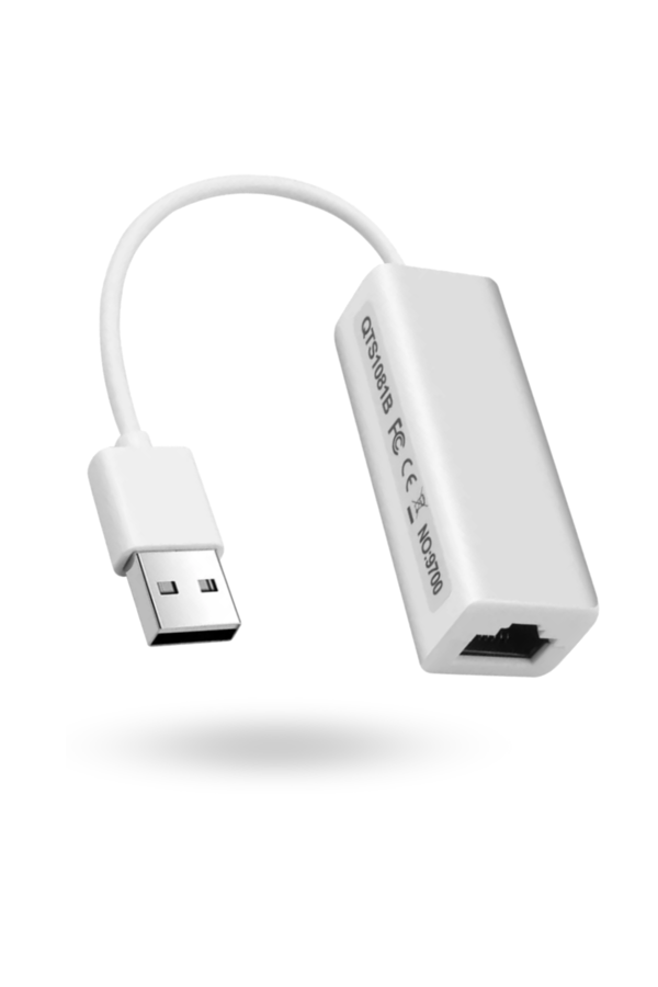 Büro Ev Ofis Cihazları için Usb2.0 Ethernet Adaptör - Image 1