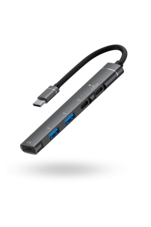 Büro Ev Ofis Cihazları için UsbC-5HUB Connector - Image 1