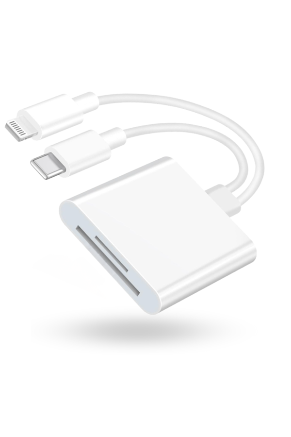 Büro Ev Ofis Cihazları için UsbC-Ios Cam Storage Card Reader - Image 1