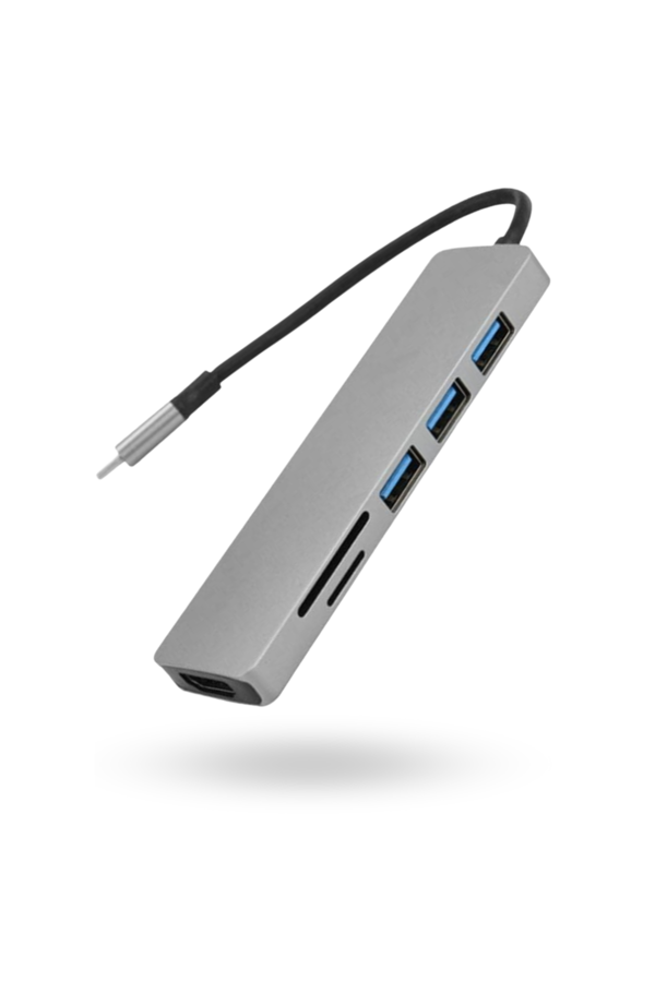 Büro Ev Ofis Cihazları için HDMI 6HUB Çevirici - Image 1