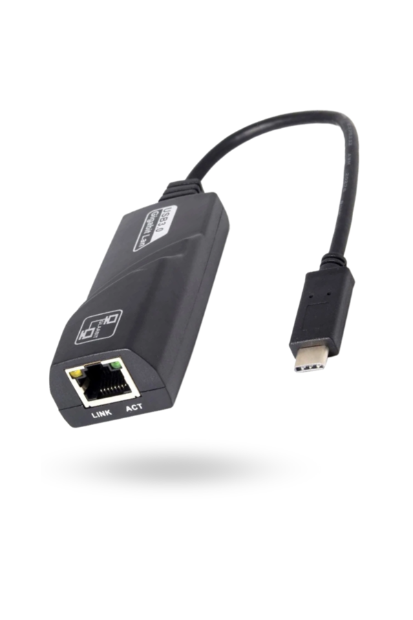 Büro Ev Ofis Cihazları için UsbC Ethernet Dönüştürücü - Image 1