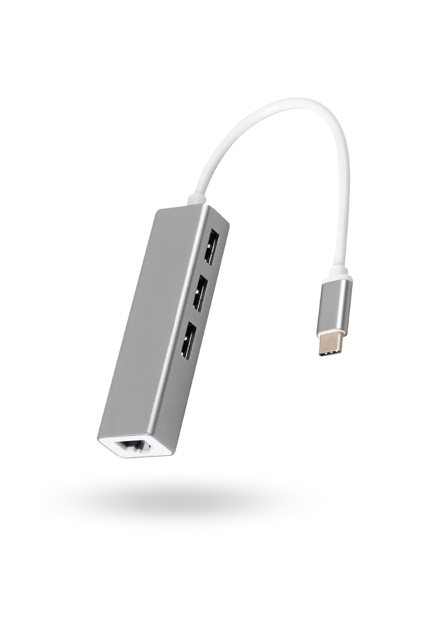 Büro Ev Ofis Cihazları için Usb3.0-UsbC Ethernet MacPc Çevirici - Image 1
