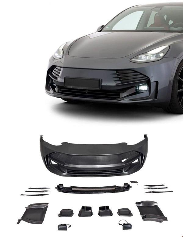 Tesla Model Y Ön Tampon Seti (Str Model) 2021 Sonrası Uyumlu - Image 1