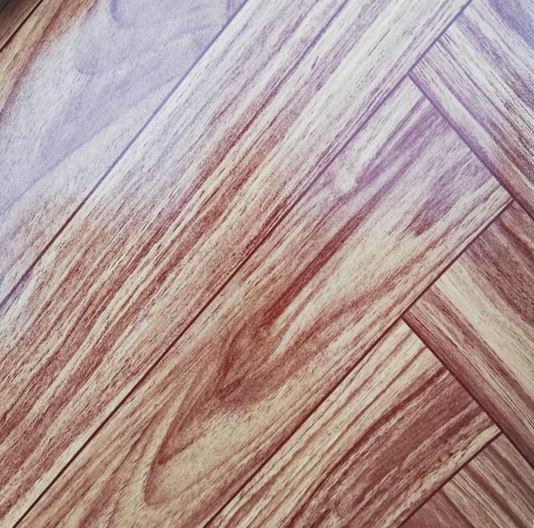 MUŞAMBA 1m X 1m AHŞAP DESENLİ PVC ZEMİN KAPLAMA YER DÖŞEMESİAĞAÇ İÇİ DESEN - Image 1