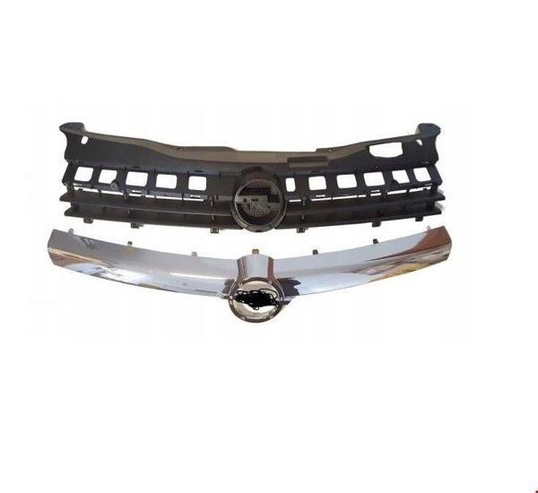 Opel Astra H Ön Panjur Komple Krom 2004 Sonrası Uyumlu - Image 1