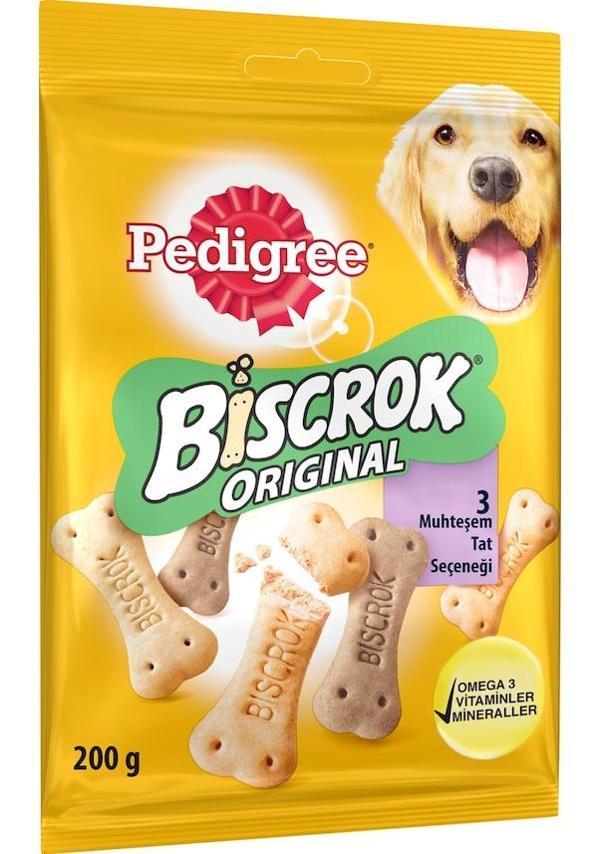 Pedigree Biscrok Original Köpek Ödül Bisküvisi 10 x 200 G - Image 1