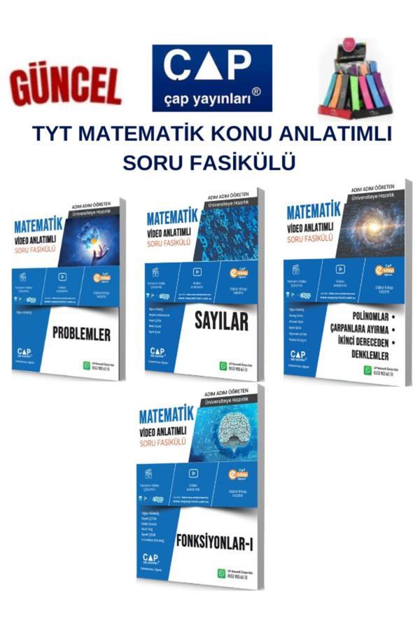 25-26 Tyt Mat. Problem-Sayılar-Polinom-Fonksiyonlar 1 Konu Anlatımlı Soru Fasikül+Kalemlik - Çap Yayınları - Image 1