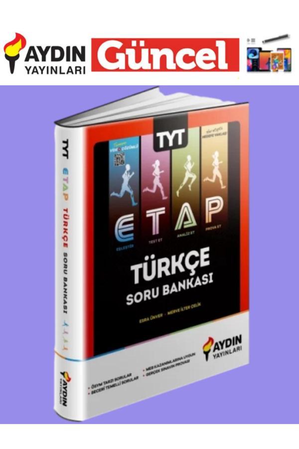 Aydın Yayınları 2025 Etap Tyt Türkçe Soru Bankası +Tablet Kalemi - Aydın Yayınları - Image 1