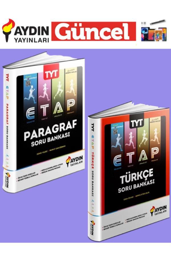 Aydın Yayınları 2025 Etap Tyt Türkçe-Paragraf Soru Bankası +Tablet Kalemi - Aydın Yayınları - Image 1