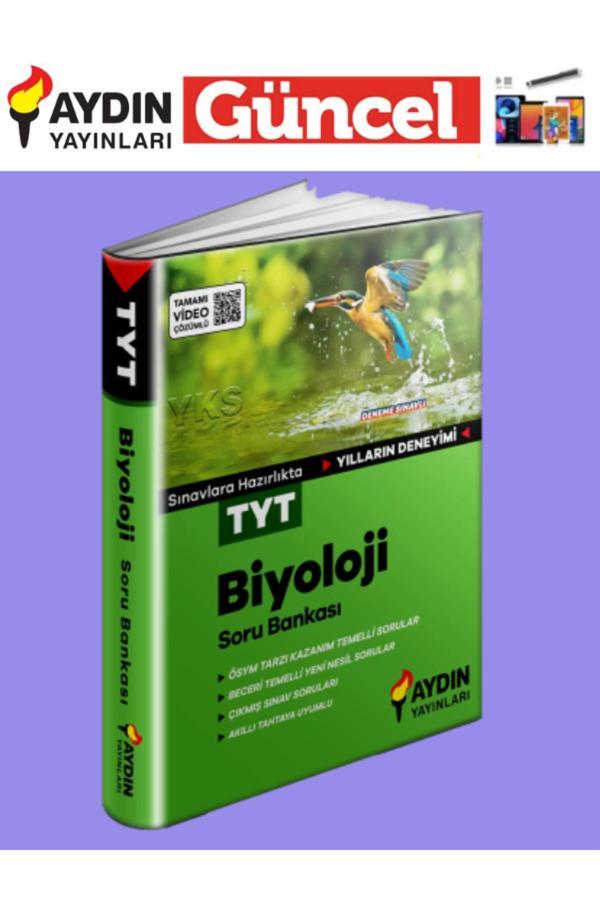 Aydın Yayınları 2025 Tyt Biyoloji Video Çözümlü Soru Bankası+Android Kalem - Aydın Yayınları - Image 1