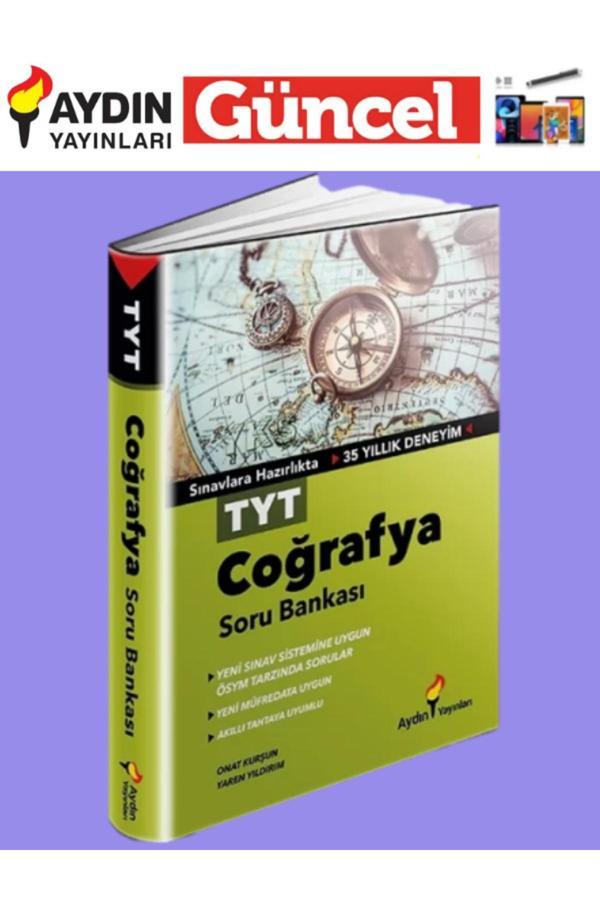Aydın Yayınları 2025 Tyt Coğrafya Video Çözümlü Soru Bankası+Android Kalem - Aydın Yayınları - Image 1