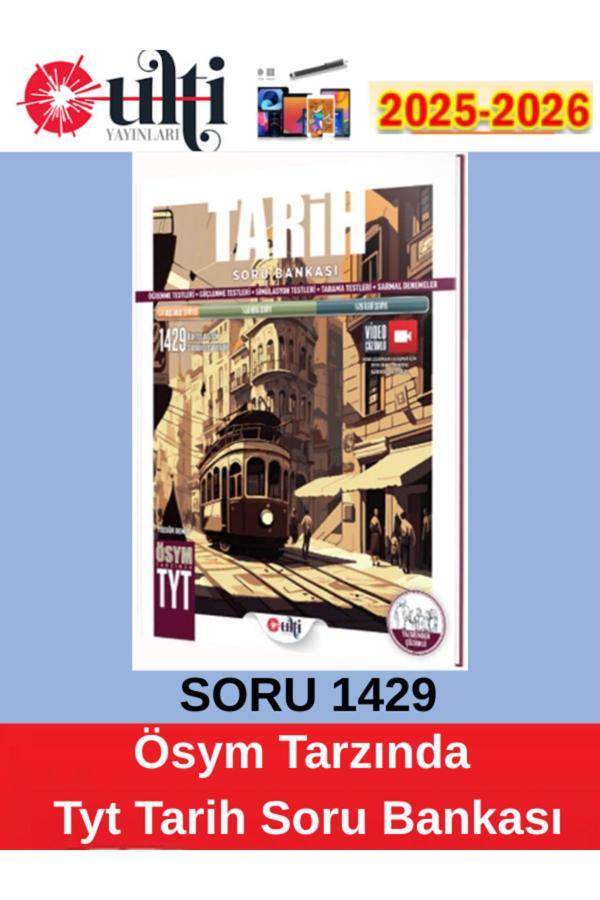 2025-2026 Ulti Yayınları Tyt Tarih Soru Bankası +Tablet Kalemi - Ulti Yayınları - Image 1