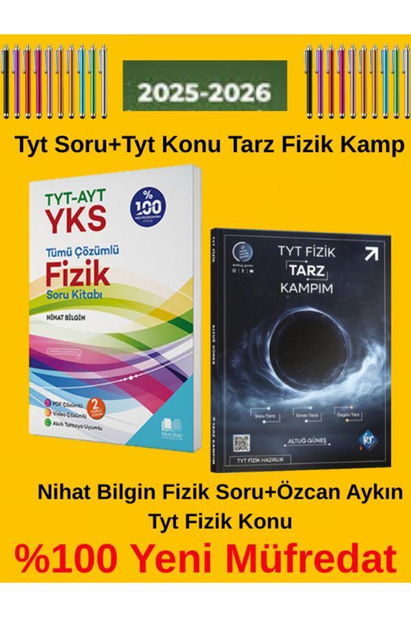 Nihat Bilgin Yks 2025-2026 Tyt-Ayt Fizik Soru-Kr Akademi Tyt Tarz Fizik Altuğ Güneş - Nihat Bilgin Yayıncılık - Image 1