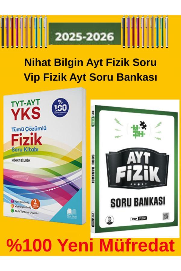 Nihat Bilgin Yks 2025-2026 Tyt-Ayt Fizik Soru-Vip Ayt Fizik 2026 Soru Bankası+Android Kalem - Nihat Bilgin Yayıncılık - Image 1