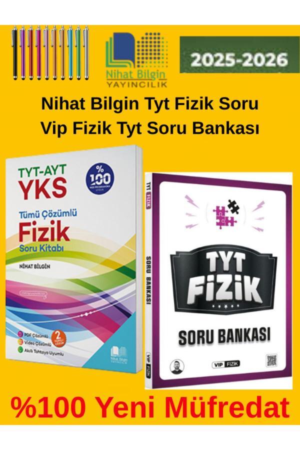 Nihat Bilgin Yks 2025-2026 Tyt-Ayt Fizik Soru-Vip Tyt Fizik 2026 Video Çözümlü Soru Bankası - Nihat Bilgin Yayıncılık - Image 1