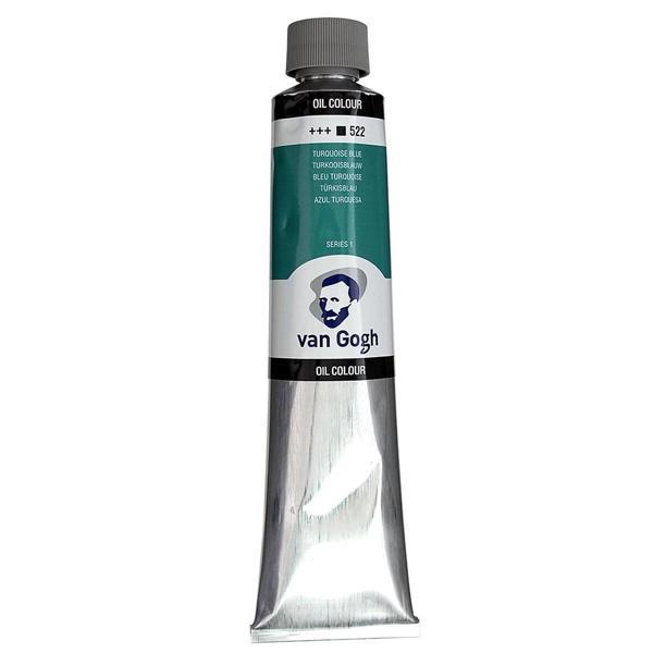 Supertrend Van Gogh Yağlı Boya 200 ml. 522 Turquoise Blue - Image 1