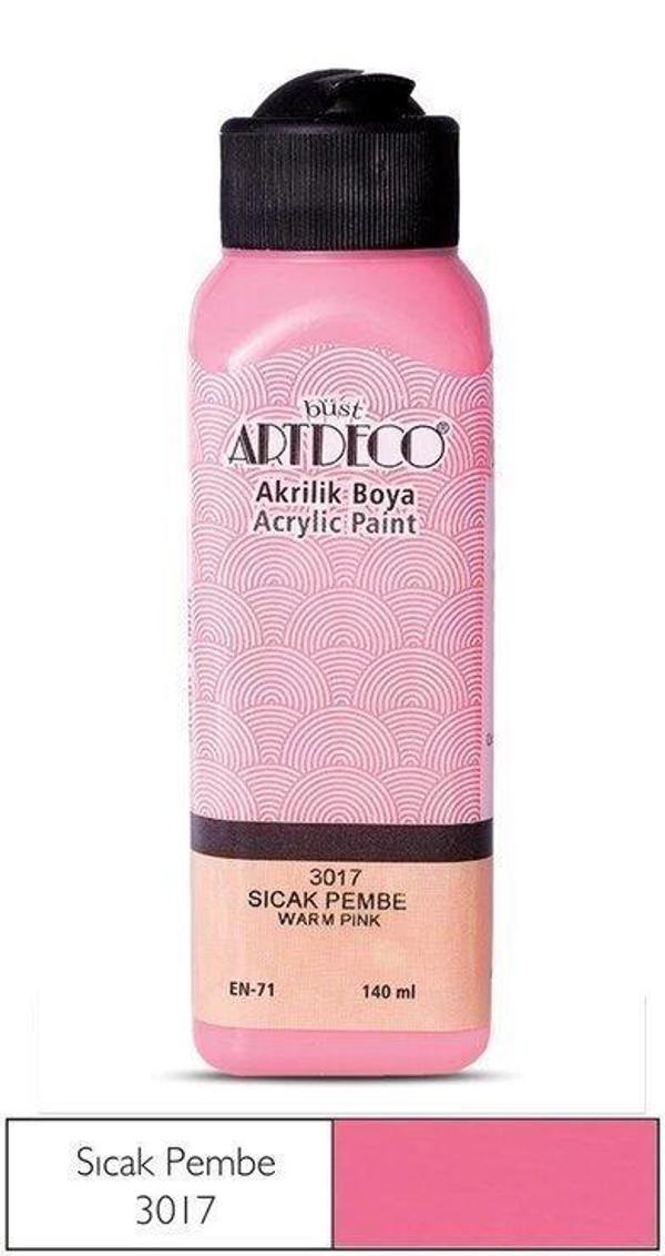 Supertrend Akrilik Boya 140 ml. 3017 SICAK PEMBE - Image 1