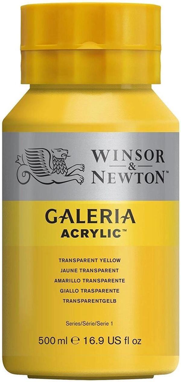 Supertrend Galeria Akrilik Boya 500 ml. 653 Transparent Yellow - Image 1