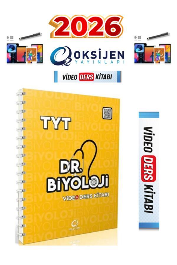 Oksijen Yayınları 2026 Tyt Dr Biyoloji Video Ders Kitabı+Android Kalem - Oksijen Yayınları - Image 1