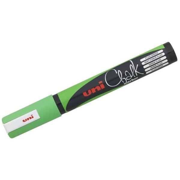 Supertrend Chalk 1.8-2.5 mm Yuvarlak Uç Su Bazlı Sıvı Tebeşir Kalemi Fosforlu Yeşil - Image 1