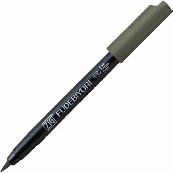 Supertrend Fudebiyori Brush Pen Fırça Uçlu Kalem 94 GRAY BROWN - Image 1
