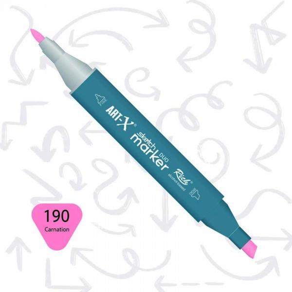 Supertrend Supertrend Sketch Marker Duo Çift Uçlu Marker Kalem 190 Carnation - Image 1