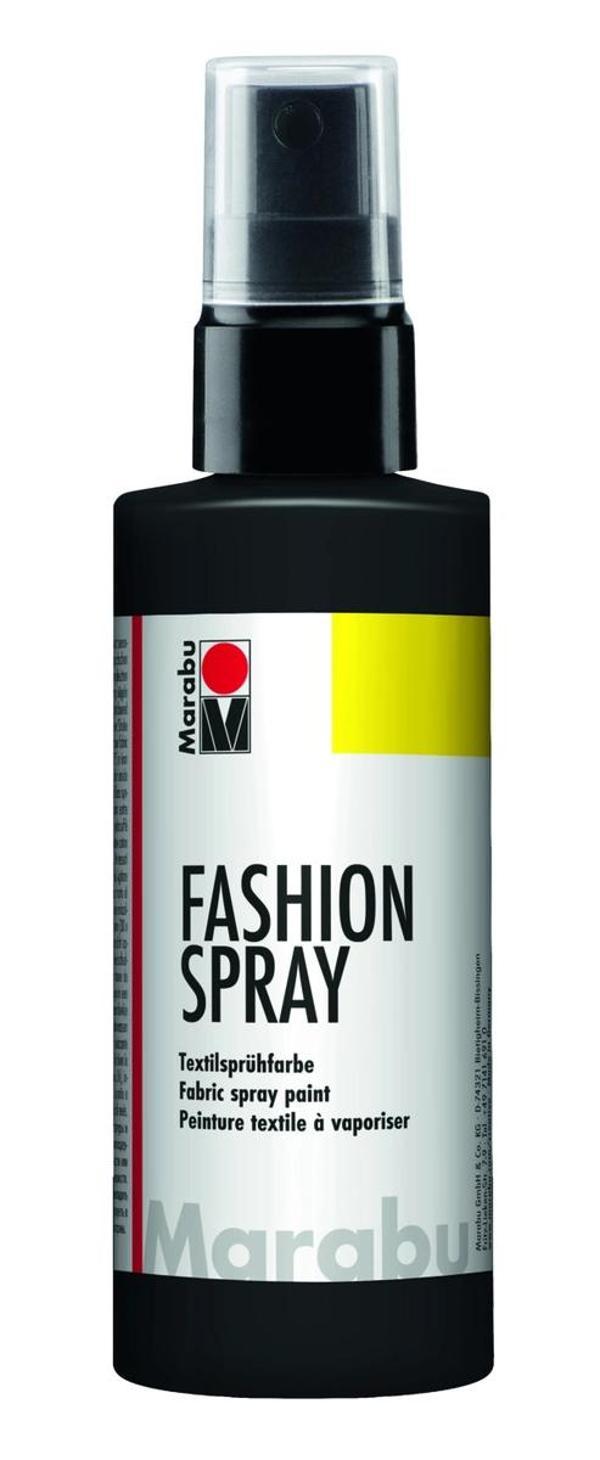 Supertrend Fashion Sprey Kumaş Boyası 100 ml. SİYAH - Image 1