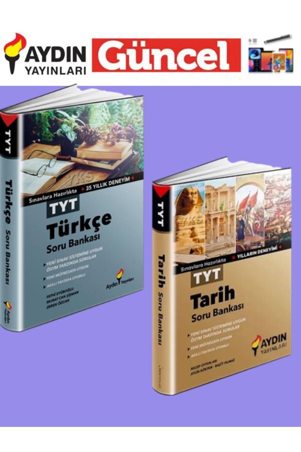 Aydın Yayınları 2025 Tyt Türkçe-Tarih Soru Bankası Seti+Tablet Kalemi - Aydın Yayınları - Image 1