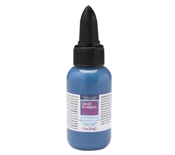Supertrend Liquid Sıvı Polimer Kil 30 ml. Metalik Navy Blue - Image 1