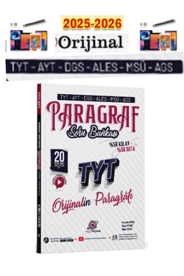 Orijinal Yayınları Tyt Paragraf Mikro Soru Bankası+Android Kalem - Orijinal Yayınları - Image 1