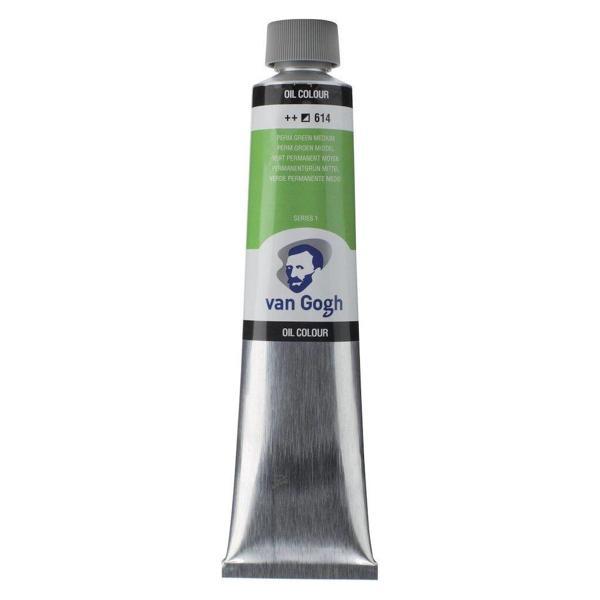 Supertrend Van Gogh Yağlı Boya 200 ml. 614 Permanent Green Medium - Image 1